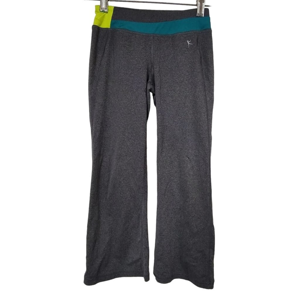 Danskin Now Girl's Pants Size Small 6-6X Gray Wide Leg